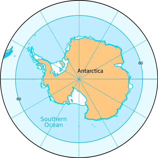 southern ocean map 2